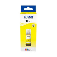 Bouteille Epson 108 Yellow Original