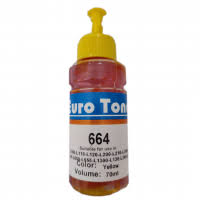 Bouteille Epson 664 Yellow Eurotoner