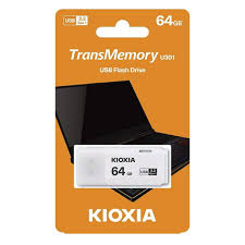Cle Usb 64Go Kioxia  3.2 Plastique (4582563850033)