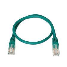 CORDON RESEAU 0.5M VERT UTP CAT6