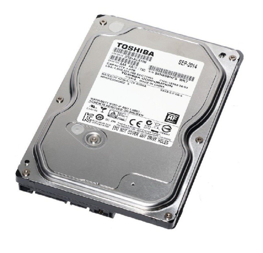 Disque Dur 1T 3.5 Sata Toshiba New                                            