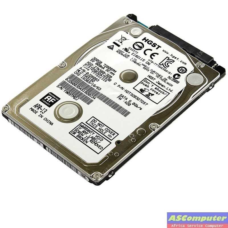 Disque Dur 320Go 2.5 Sata Recycle                                            