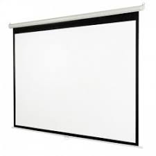 Ecran de Projection Electrique 2M*2M + Télécommande 