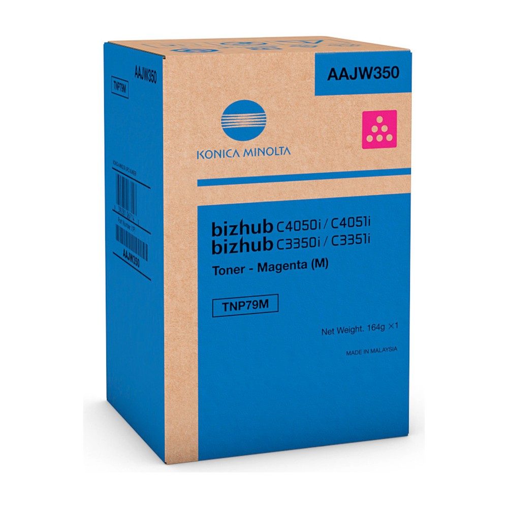 Toner Konica Minolta TNP79 Magenta Original pour Bizhub C3350i,C4050i,C3351i (AAJW350)