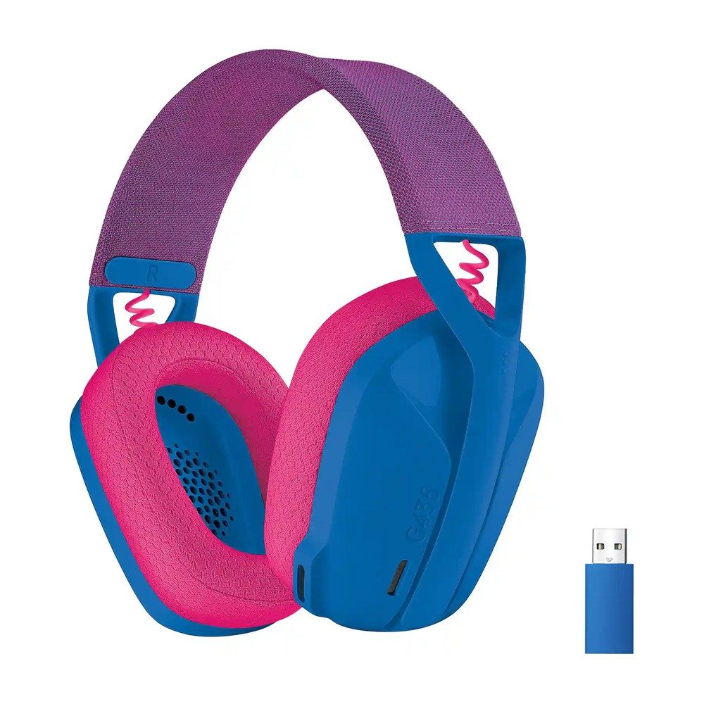 Casque Logitech G435 Gaming Sans Fil Bleu