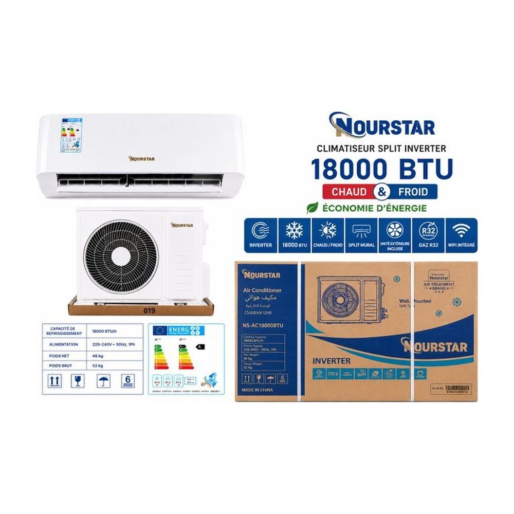 Climatiseur 18000 Nourstar