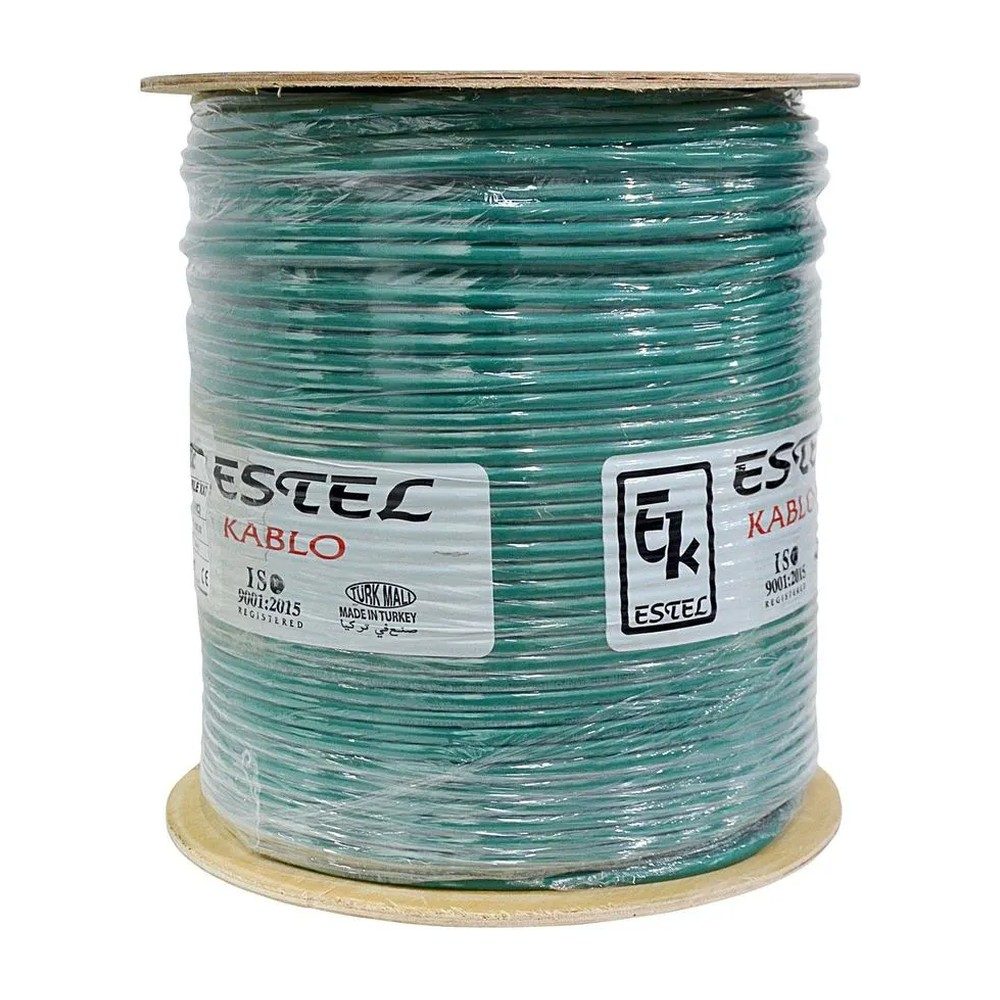 Cable Camera + Alimentation Couleur Vert