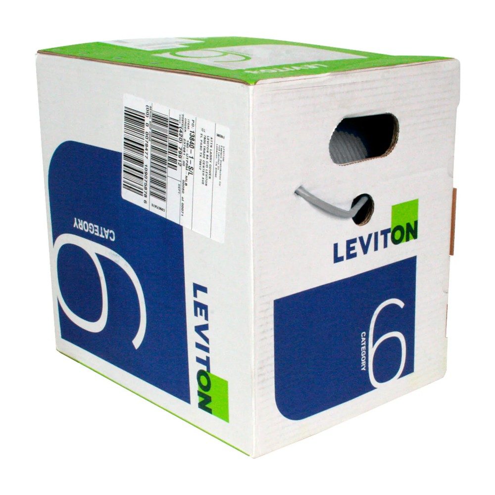 Cable Reseau CAT6 UTP Leviton Couleur Violet — photo 2