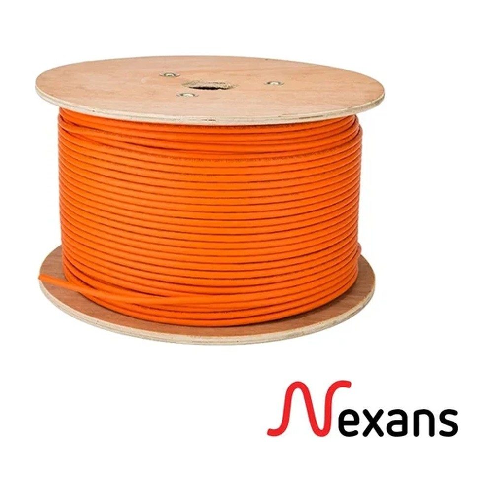 Cable Reseau CAT6 UTP Nexans Couleur Orange — photo 2