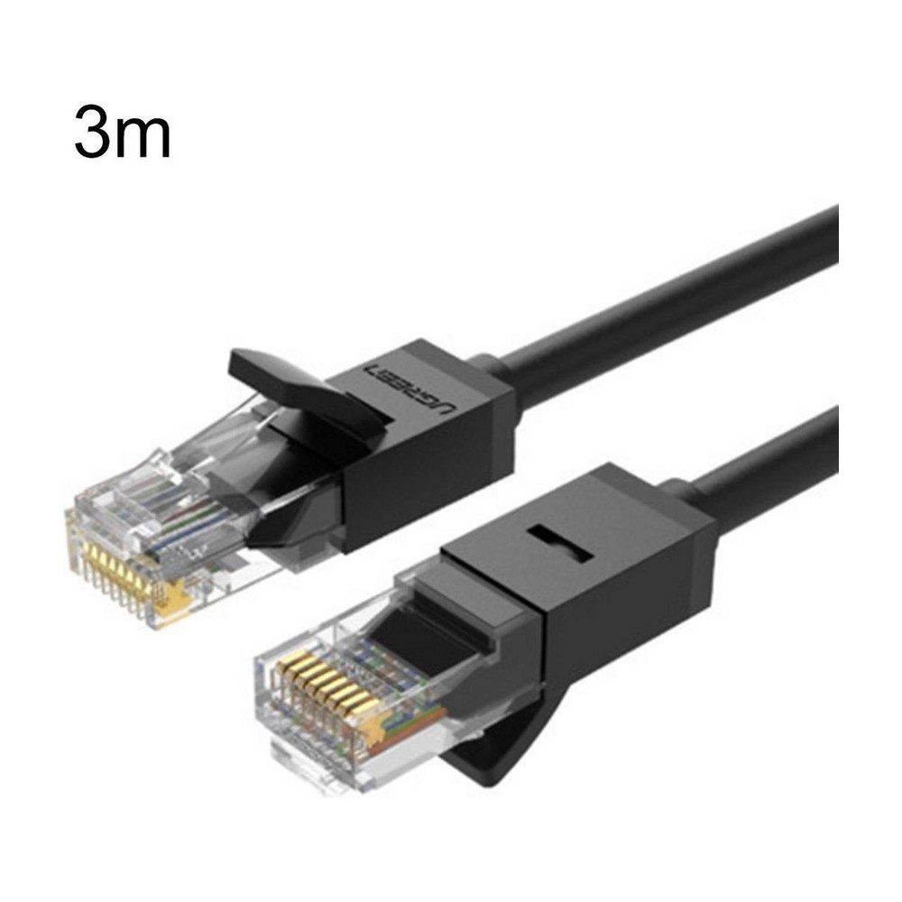 Cable Reseau CAT6 UTP Qubix Couleur Bleu