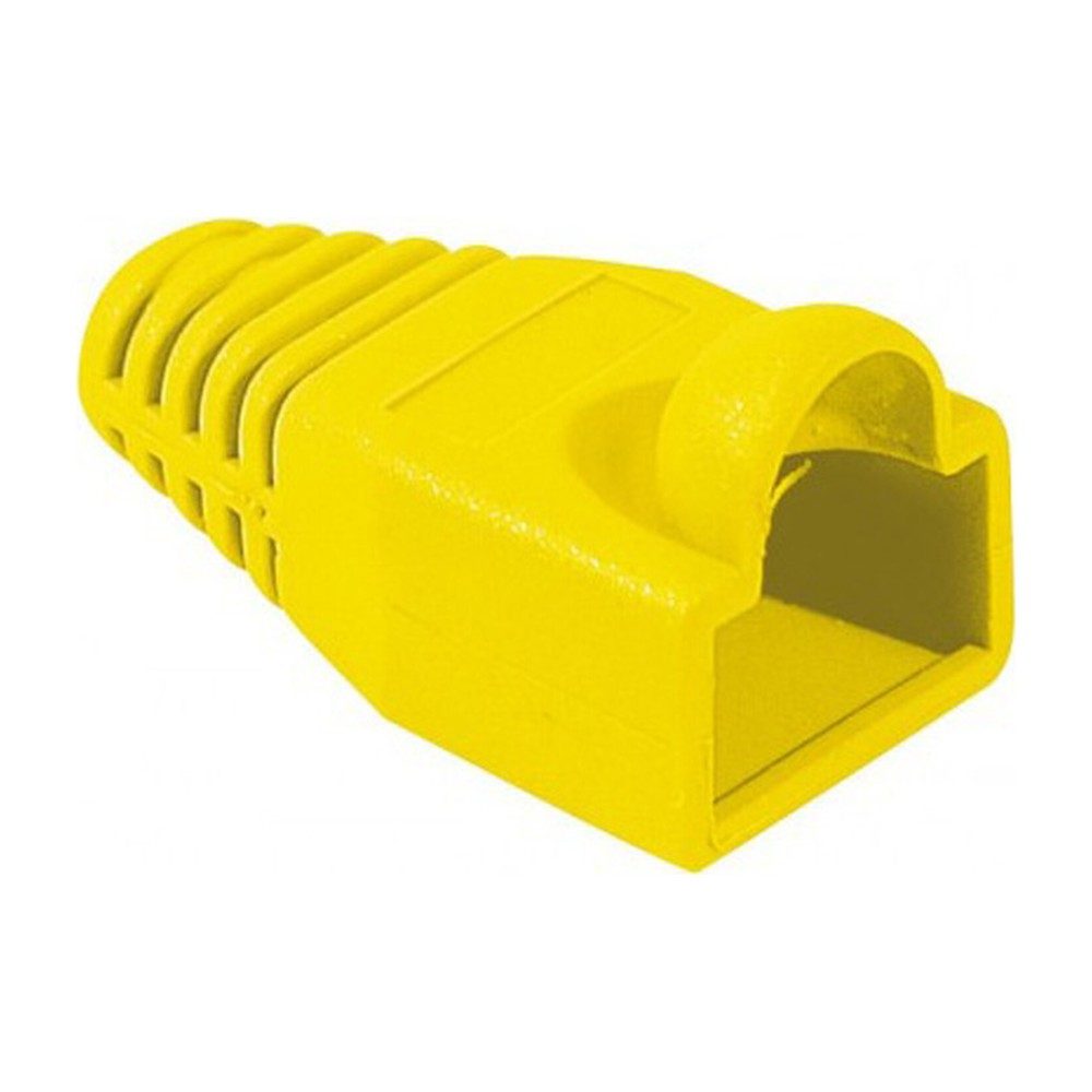 CACHE TETE RJ45 JAUNE