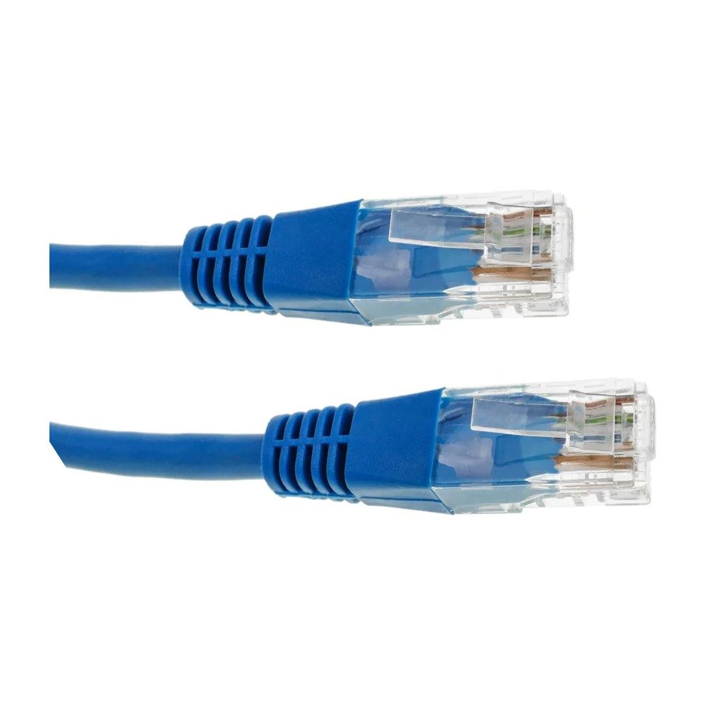 CORDON RESEAU 0.5M BLEU UTP CAT6