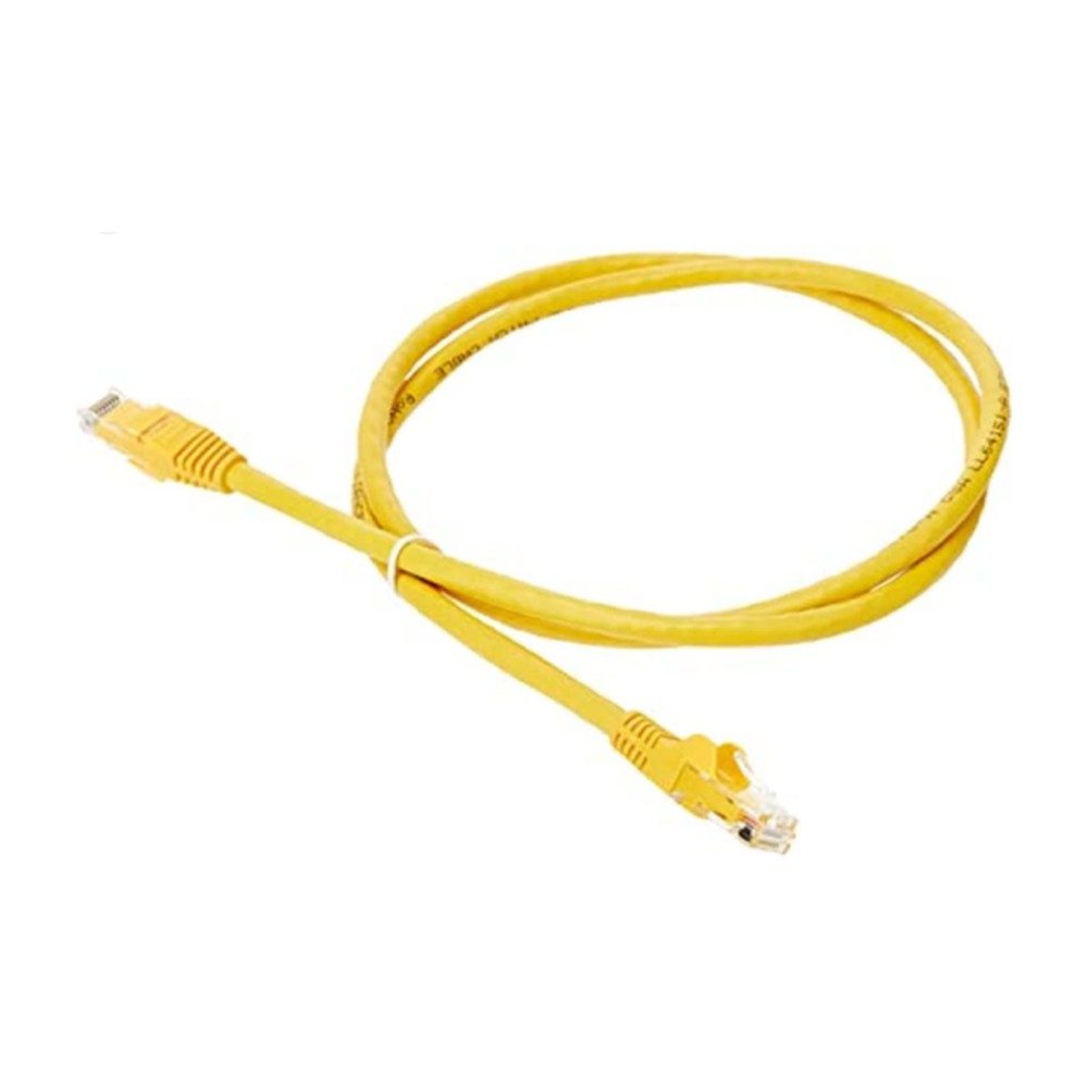 CORDON RESEAU 0.5M JAUNE UTP CAT6 — photo 2