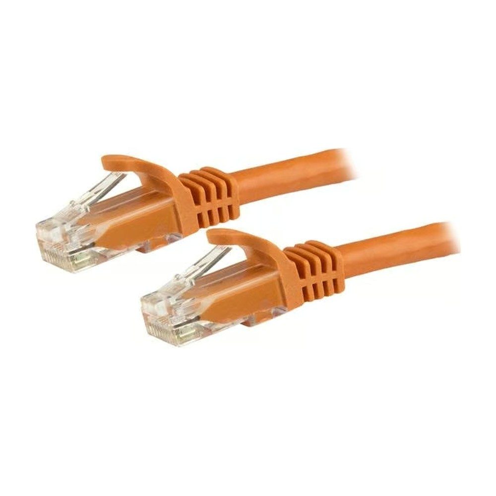 CORDON RESEAU 0.5M ORANGE UTP CAT6