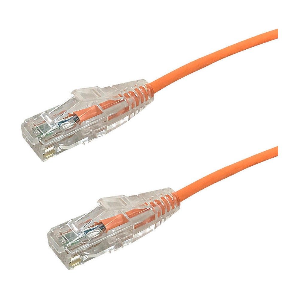 CORDON RESEAU 0.5M ORANGE UTP CAT6 — photo 2