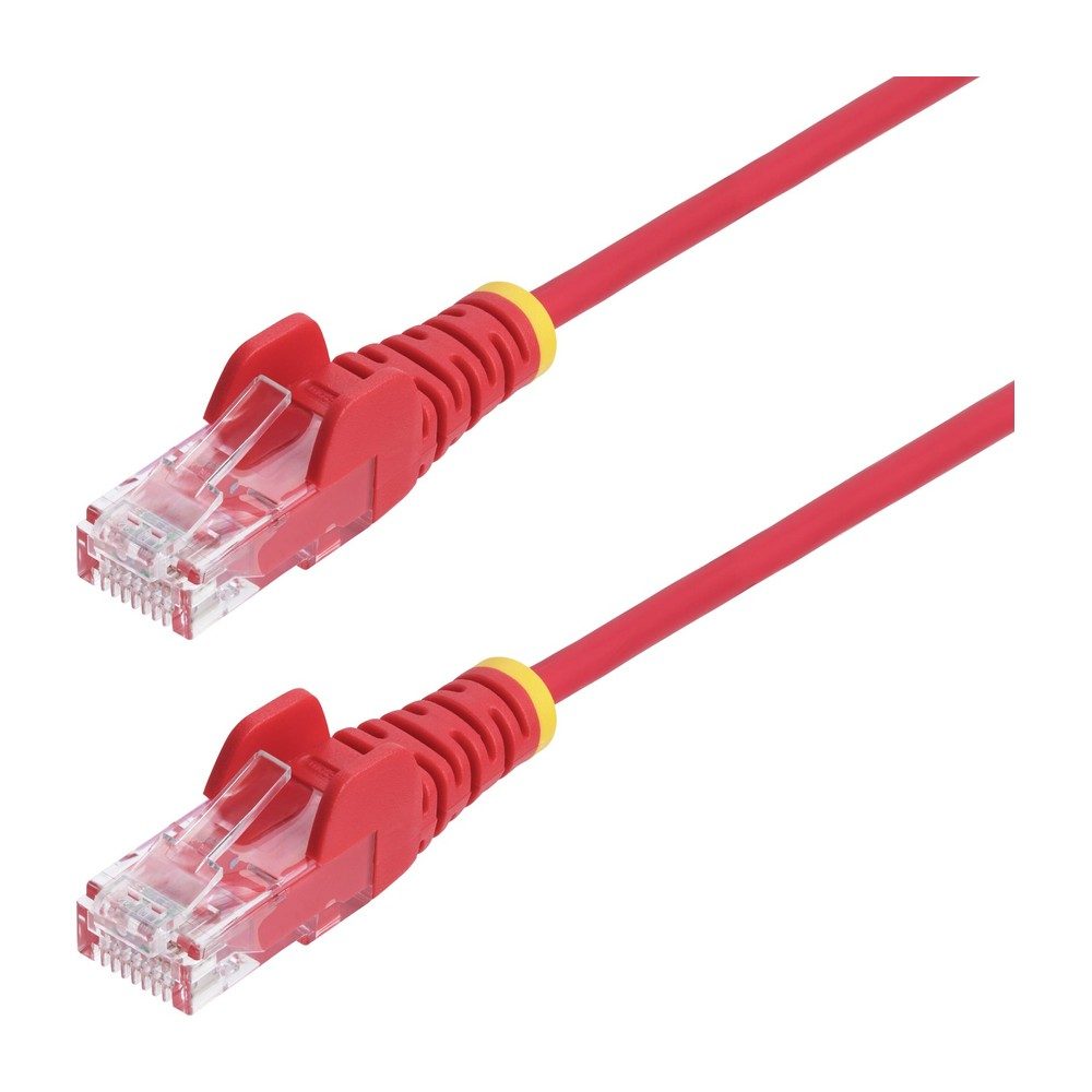 CORDON RESEAU 10M ROUGE CAT6