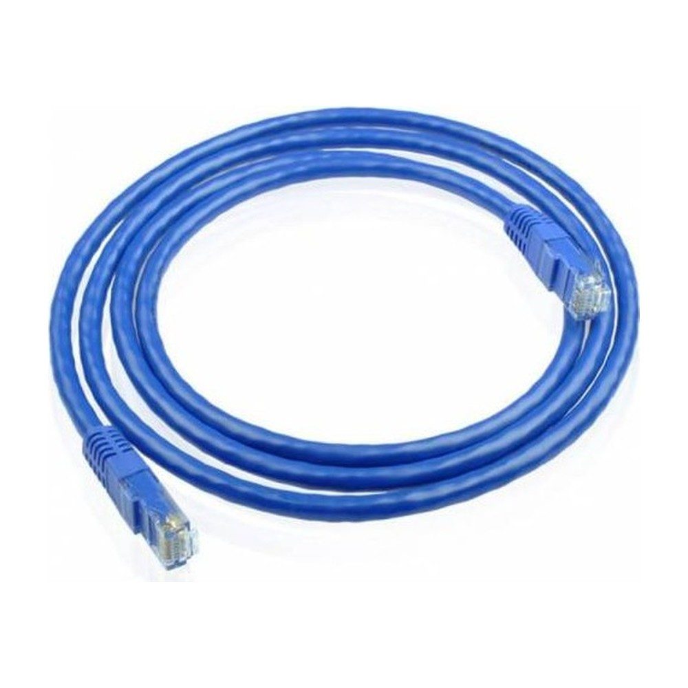 CORDON RESEAU 1M BLEU CAT6 — photo 2