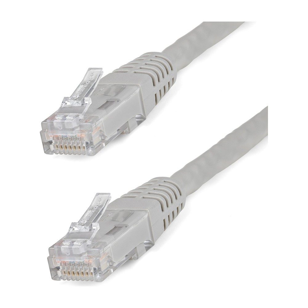 CORDON RESEAU 5M GRIS CAT6 — photo 2