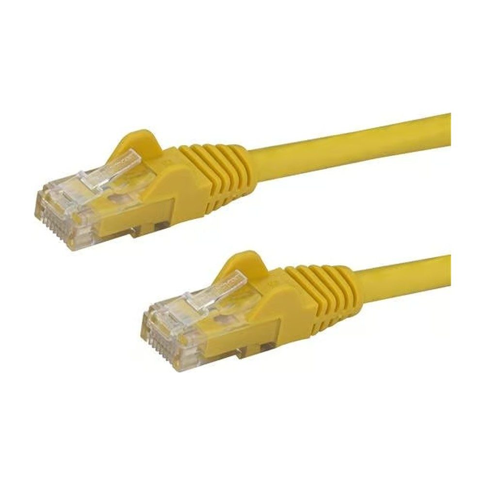 CORDON RESEAU 5M JAUNE CAT6