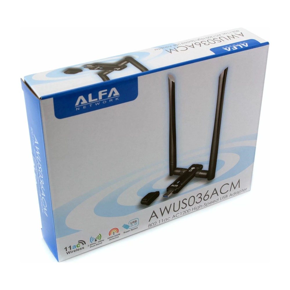 DONGLE WIFI ALFA 5Dbi
