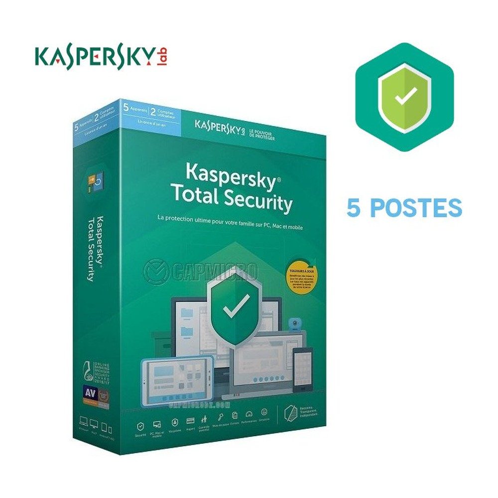 Kaspersky Total Security 3 Postes
