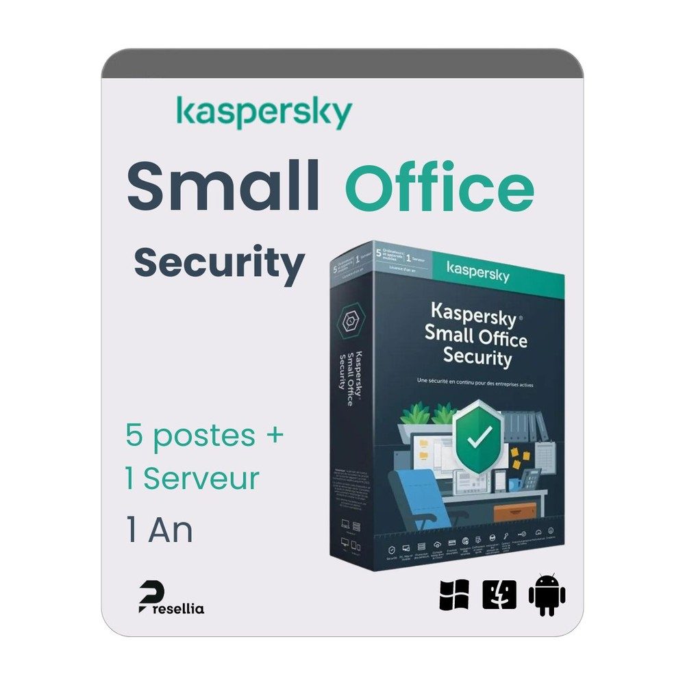 Kaspersky Small Security Office 05 Pc + 01 Serveur