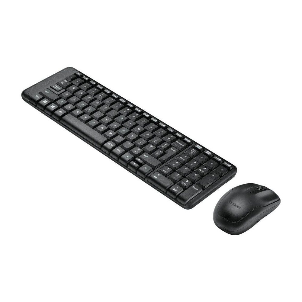 Kit Clavier et souris Logitech Sans Fil MK220