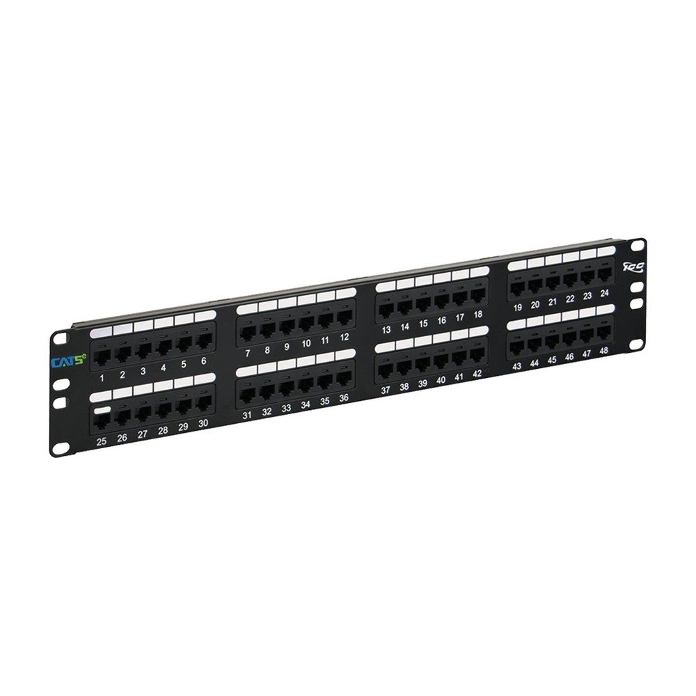 PANNEAU DE BRASSAGE 48 PORTS CAT5 INGELEC