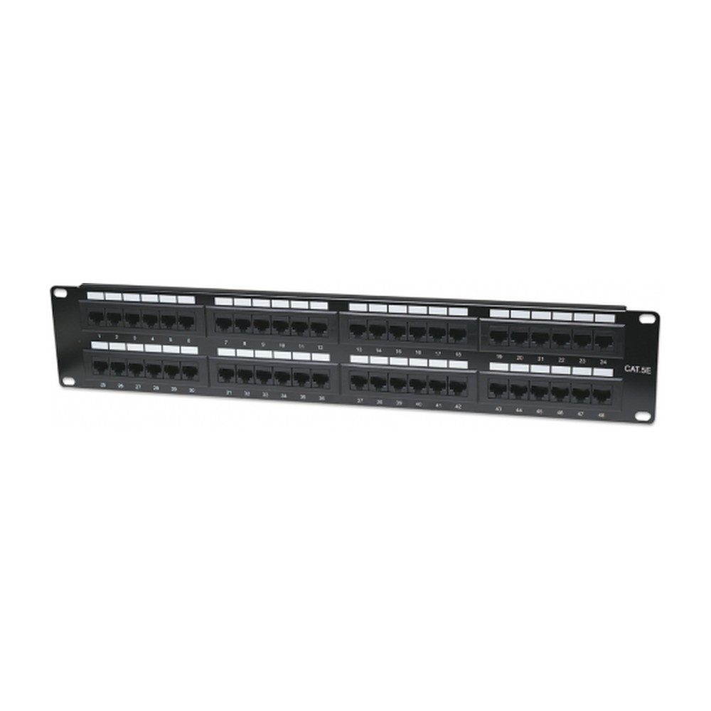 PANNEAU DE BRASSAGE 48 PORTS CAT5 INGELEC — photo 2