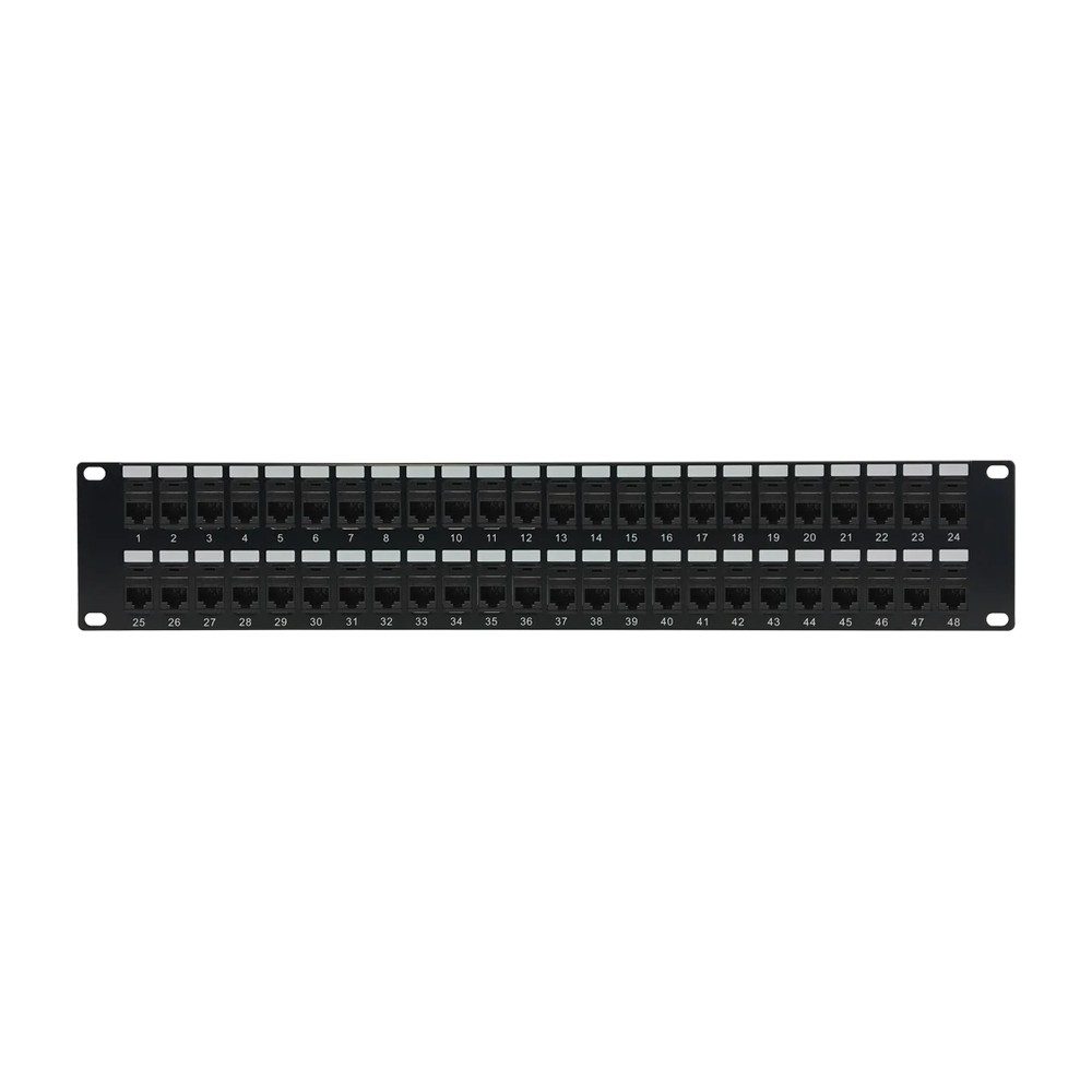 PANNEAU DE BRASSAGE 48 PORTS CAT6 PATCH PANEL NC-TECH — photo 2