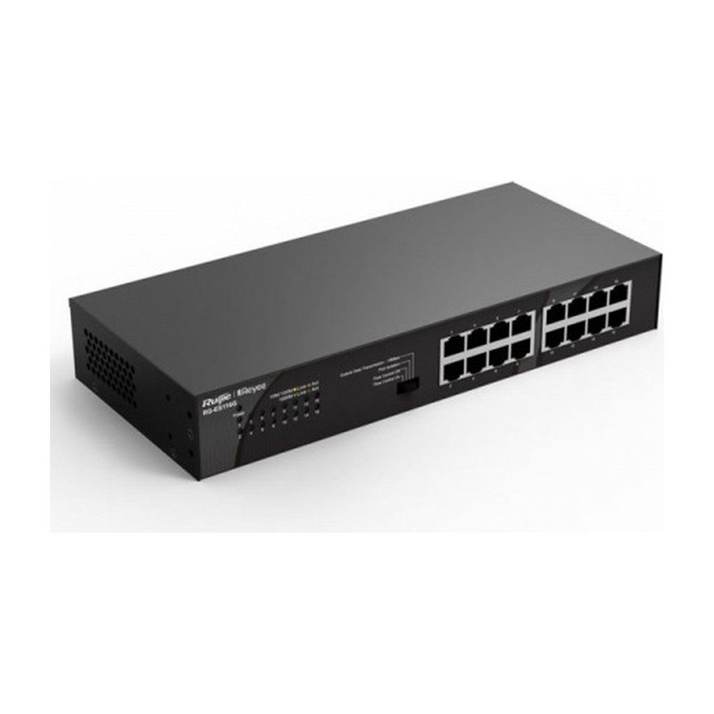 Switch 16 Ports Ruijie Gigabite RG-ES116G 10/100/1 000 Mbps