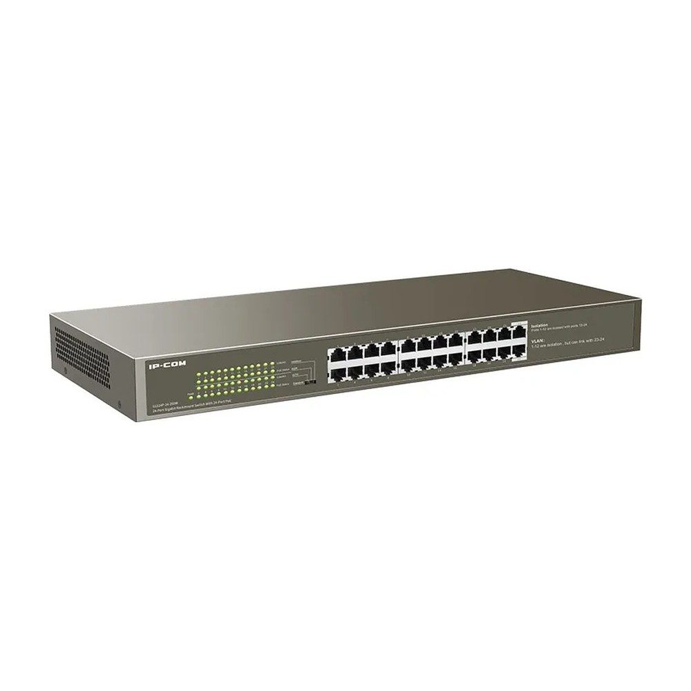 Switch Ip Com 24 ports Poe G1124P-24-250W