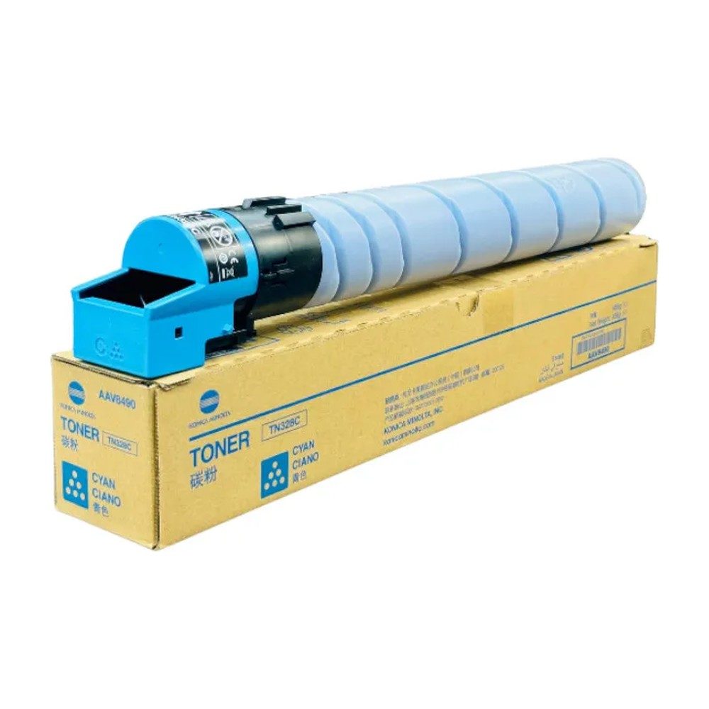 Toner Konica Minolta TN 328 Cyan Original