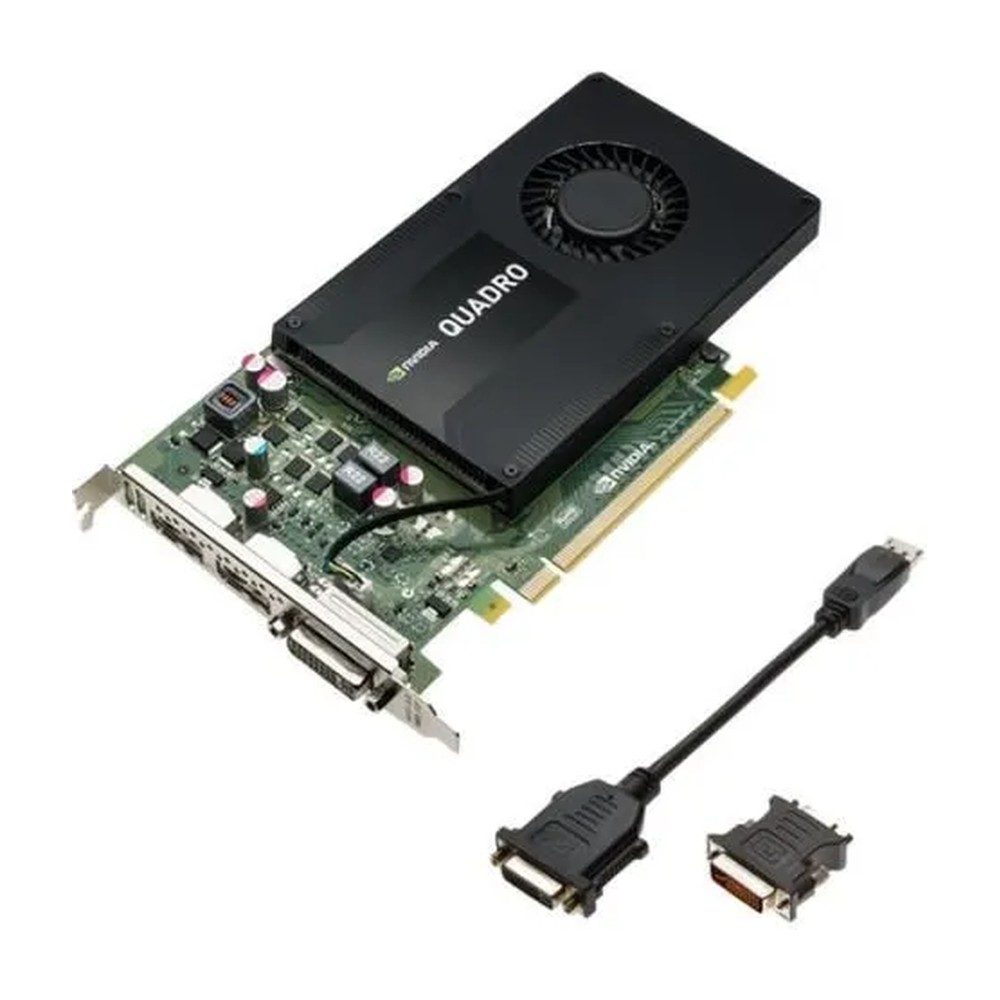 Carte graphique Nvidia Quadro K2200 4 Go GDDR5 OCC PORT DISPLAY x2 PORT DVI x1 — photo 2