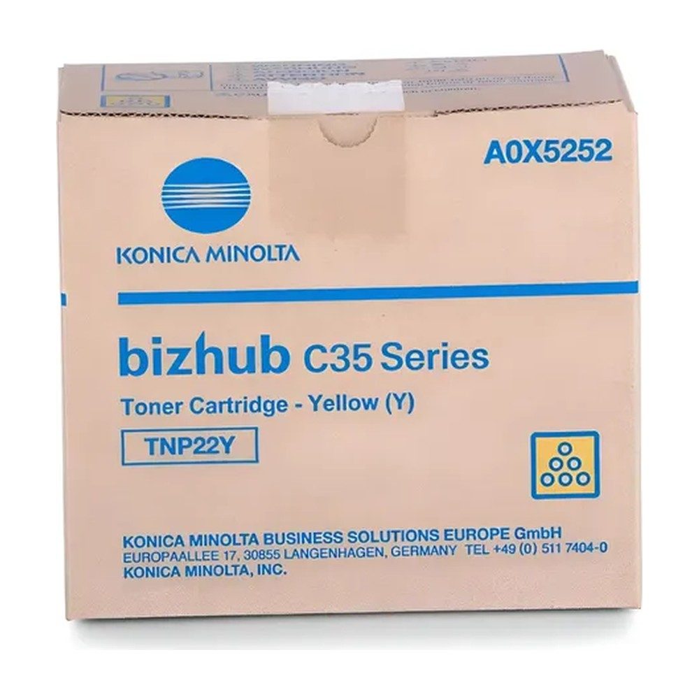 Toner Bizhub C35 TNP22Y Yellow Original