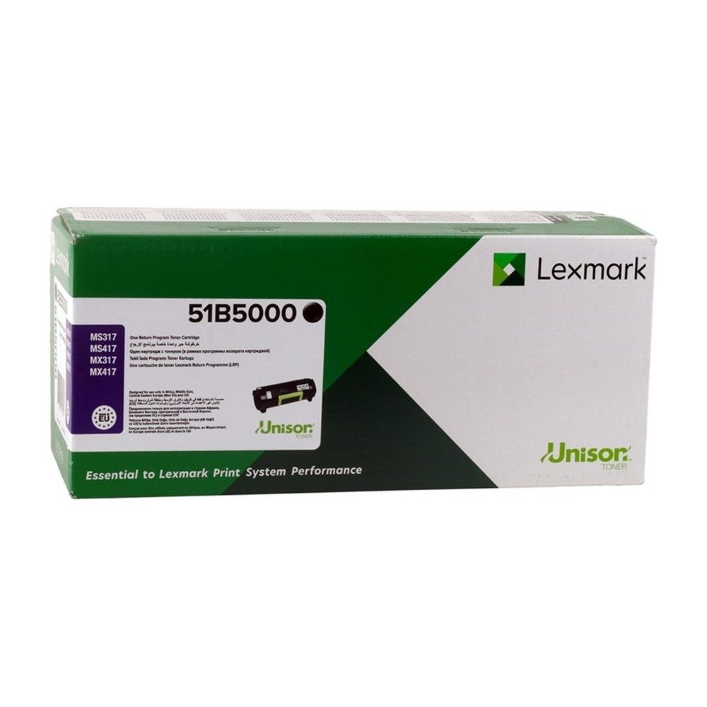 Toner Lexmark 51B5000 MS/MX317/417/517 Original — photo 2