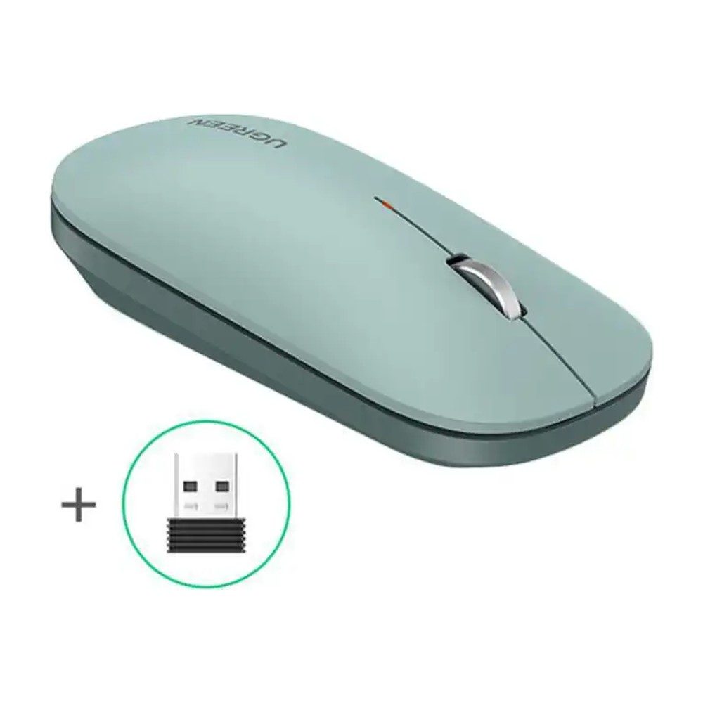 Souris Ugreen sans fil 2,4Ghz/10M Vert 90374 — photo 2