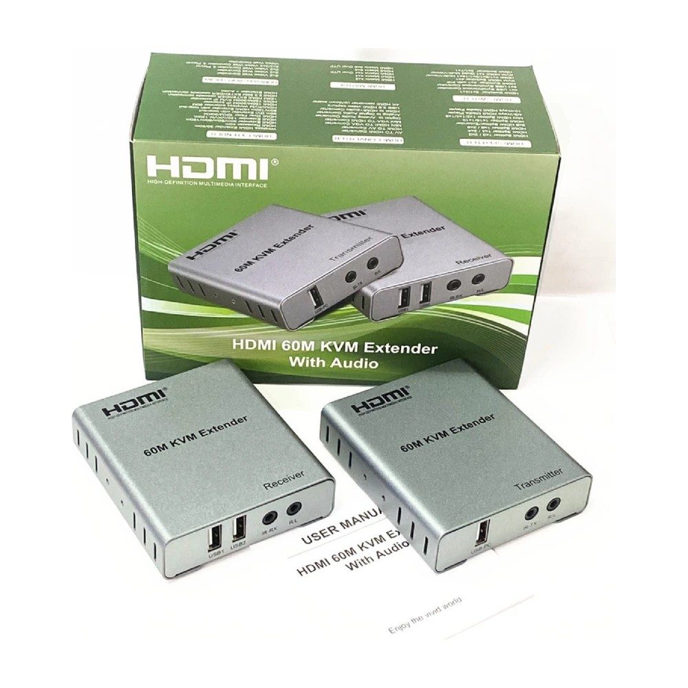 EXTENDER HDMI+USB 60M — photo 2