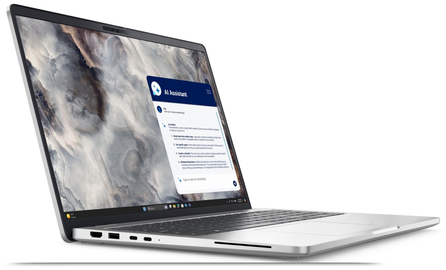PC Portable Ultra 7 Dell Pro 16 Plus 255U 16" 16Go 512Go SSD DP16P-U7-FD