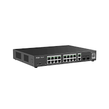 SWITCH RUIJIE RG-ES220GS-P 20 PORTS GIGABIT 
16 PORTS POE + Ports, 2 RJ45 Ports, 2 SFP 
 250W 