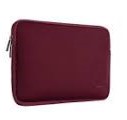 HOUSSE PC PORTABLE TISSU 14" MARRON JORNAL