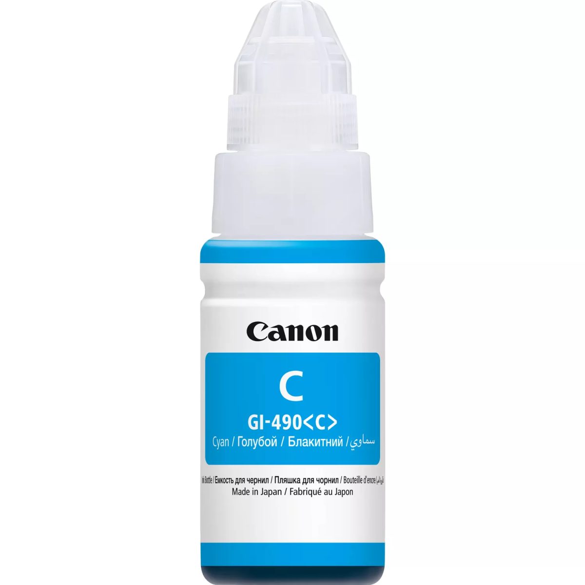 Bouteille Canon 490 Cyan Casitech