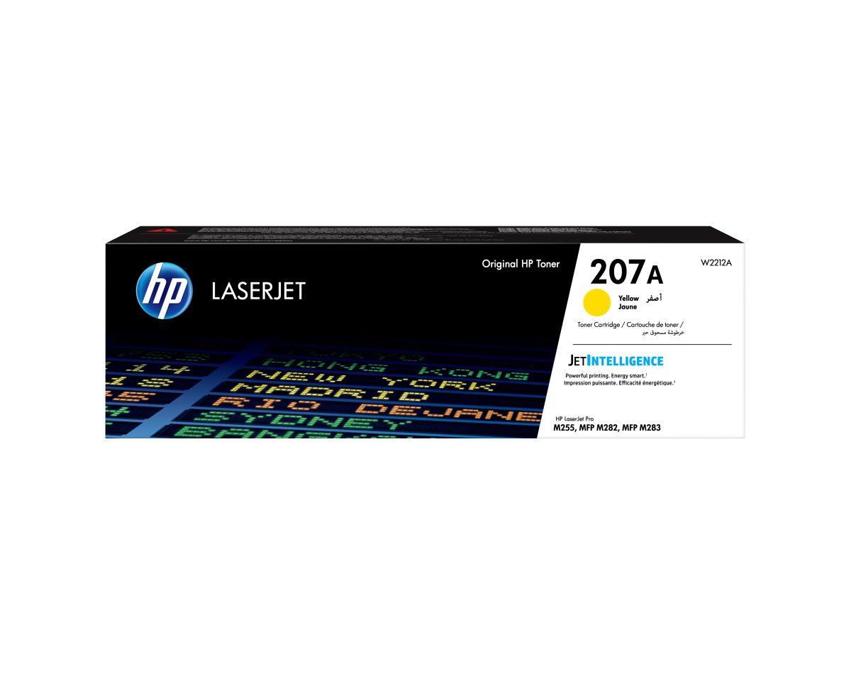 Toner HP 207A Yellow W2212A Avec Puce Adaptable Casitech