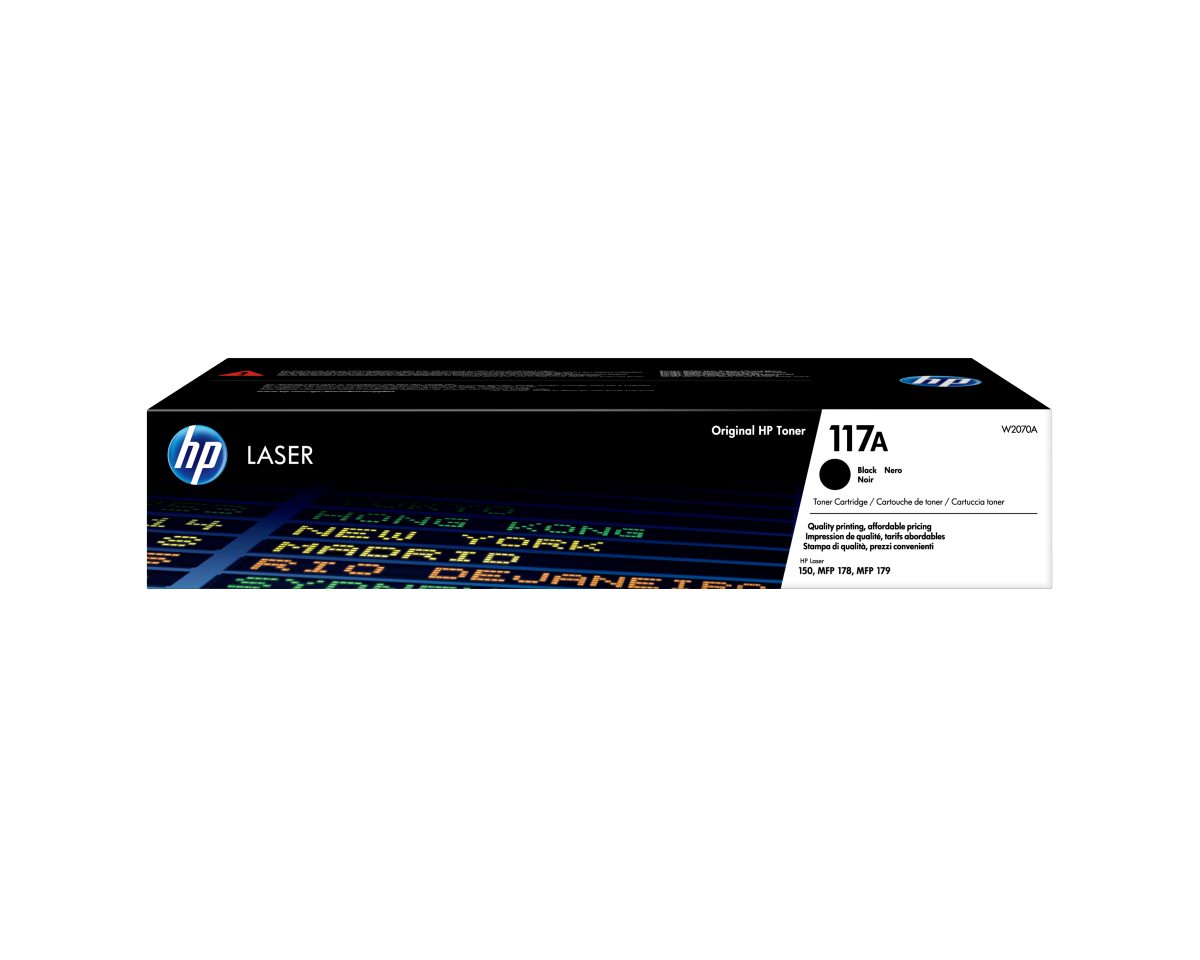 Toner HP 117A Black W2070A Original