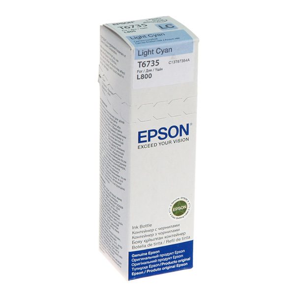 Bouteille Epson 673 LIGHT CYAN Original