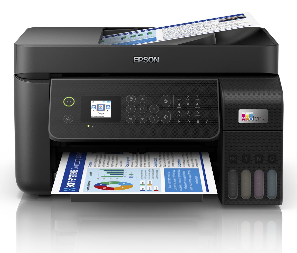 Imprimante Epson L5290 Pro MFP réservoirs rechargeables (C11CJ65405)