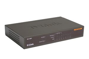 Switch D-Link 8-Port 10/100 + 4 Ports PoE DES-1008P