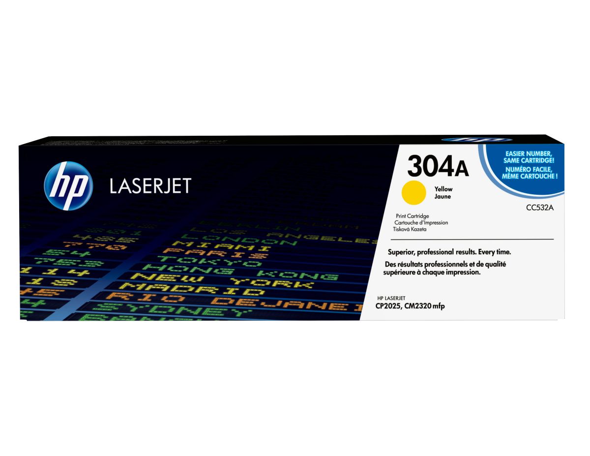 Toner HP 304A CC532 Yellow Normal