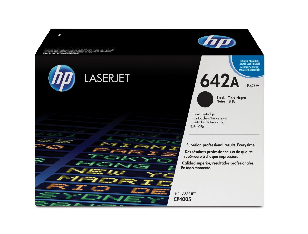 Toner HP 642A Black CB400A Original