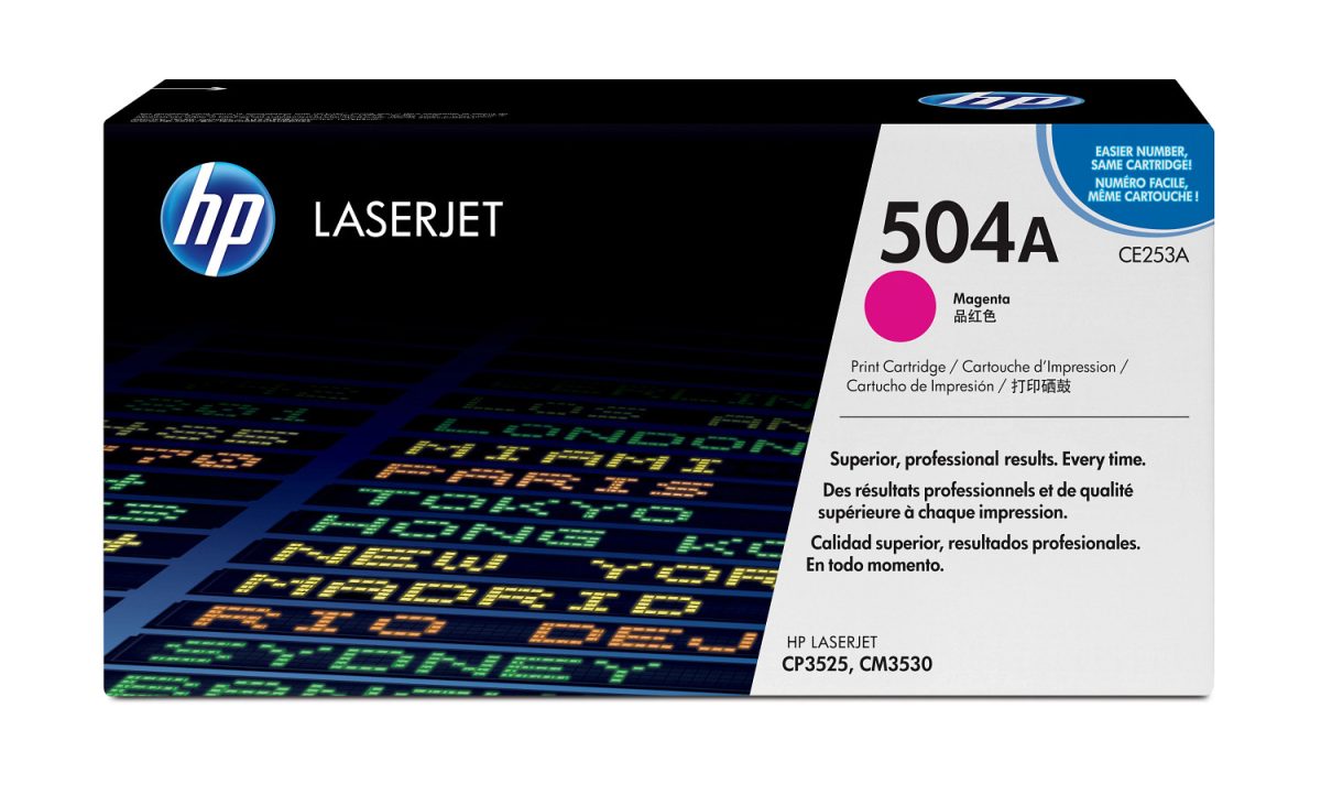 Toner HP 504A Magenta CE253A  Original